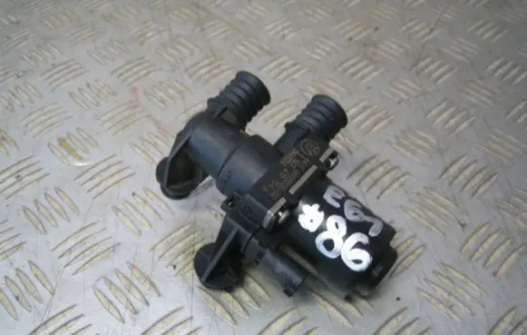 Coolant heater control valve