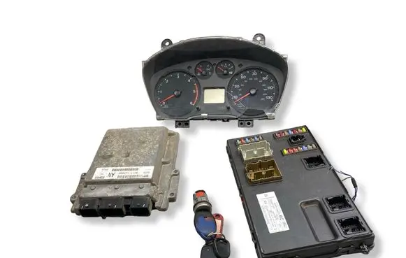 Ford Transit Engine ECU kit and lock set 6C1112A650AN 8C1T14A073BC 8C1T10849DC