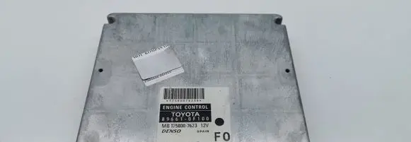 Toyota Corolla Verso AR10 Engine control unit/module 89661OF100 MB1758007623