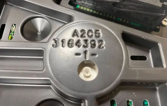 Opel Zafira B Speedometer (instrument cluster) 13225980 A2C53164392