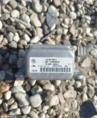 Volkswagen Golf V ESP acceleration yaw rate sensor 1J0907655A 10098503064