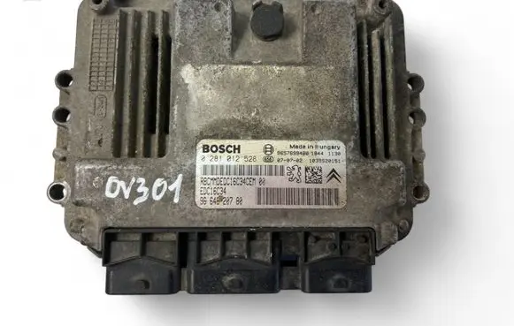 Peugeot 206 Engine control unit/module ECU 9664620780 0281012528