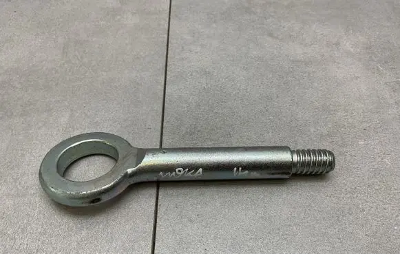 Towing hook eye