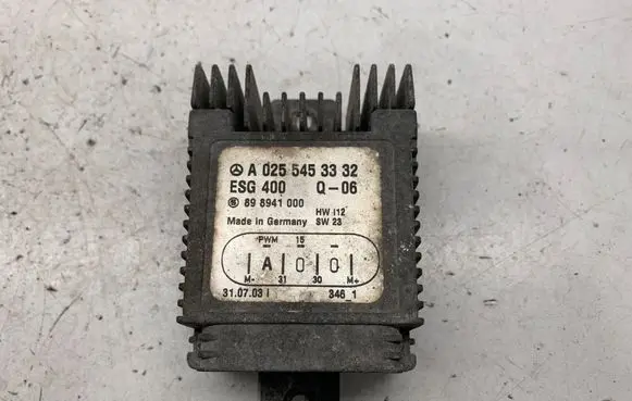 Mercedes-Benz Vaneo W414 Coolant fan relay A0255453332 898941000 ESG400