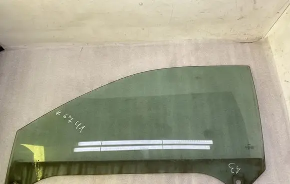 Audi A3 S3 8L Front door window/glass (coupe) 43R0082 DOT90AS2M40