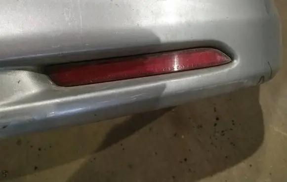 Rear tail light reflector