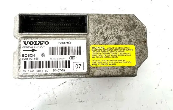 Volvo V70 Airbag control unit/module 0285001655 P30667469