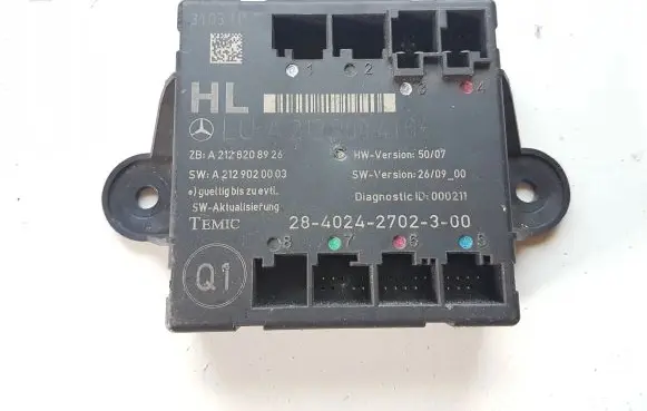 Mercedes-Benz E W212 Door control unit/module A2129004106