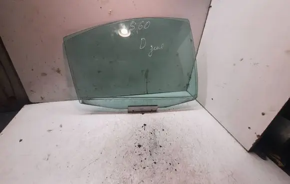 Volvo S60 Rear door window glass 43R001105 22158431