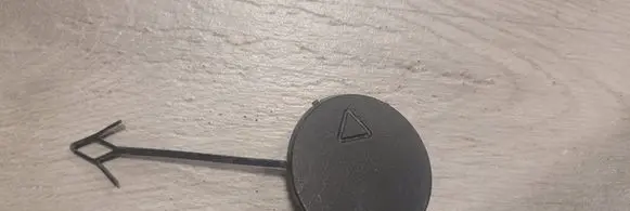 Volkswagen Crafter Front tow hook cap/cover DN14317