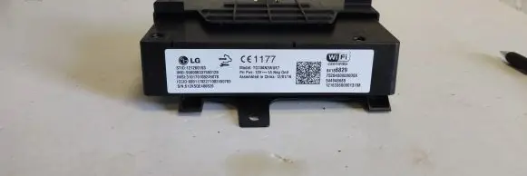 Opel Astra K Bluetooth control unit module 121260193 TG10AN3WUE7