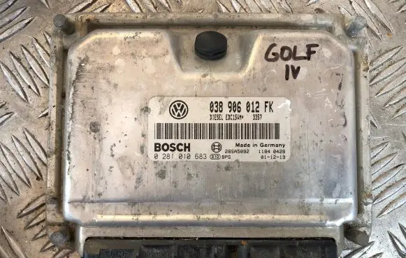Volkswagen Golf IV Engine control unit/module 038906012FK 28SA5092 0281010683
