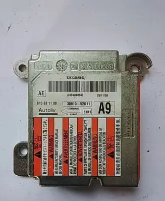 Opel Agila B Airbag control unit/module 3891052K11