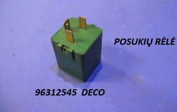 Daewoo Kalos Light relay 96312545