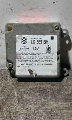 Volkswagen PASSAT B5 Airbag control unit/module 1J0909604