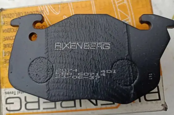 Citroen AX Brake pads (front) 006633086141 KBA60714 RX2074