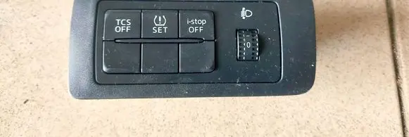 Mazda CX-5 Headlight level height control switch KD7766170