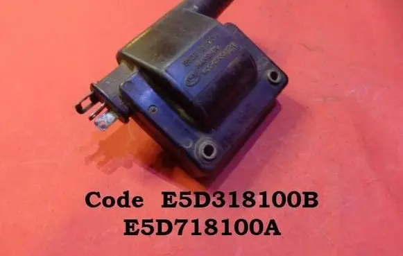 Mazda 323 High voltage ignition coil E5D318100B E5D718100A