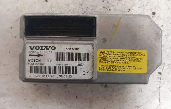 Volvo S60 Airbag control unit/module P30667469 0285001655