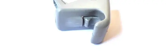 Sun visor clip/hook/bracket