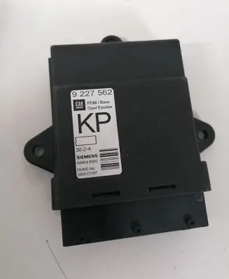 Opel Vectra C Door central lock control unit/module 9227562