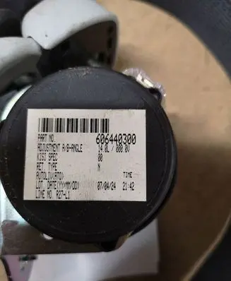 Peugeot 4007 Rear seatbelt 606440300 6066752