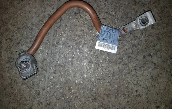 BMW 5 E39 Negative earth cable (battery) 1436910 1436911