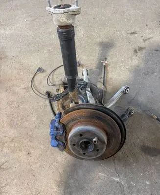 Mercedes-Benz E C207 W207 Rear wheel hub spindle/knuckle 