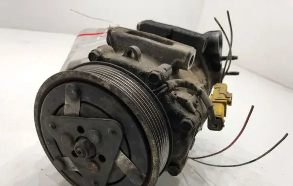 Peugeot 607 Air conditioning (A/C) compressor (pump) 9656574080