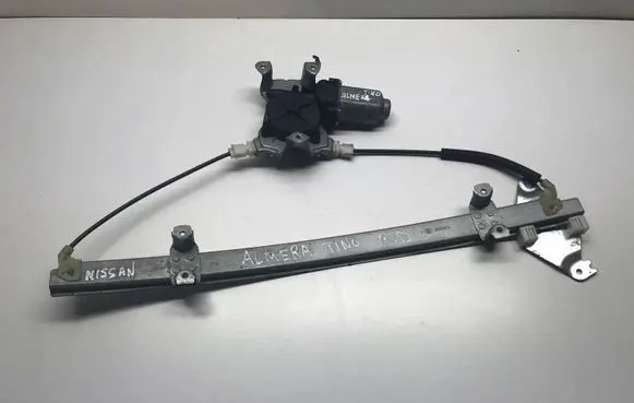 Nissan Almera Tino Front door window regulator with motor 400698T2