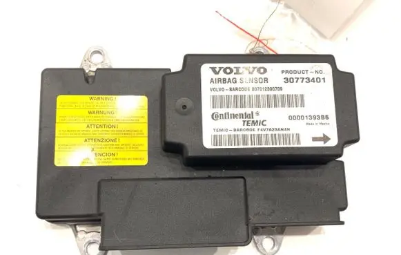 Airbag deployment crash/impact sensor