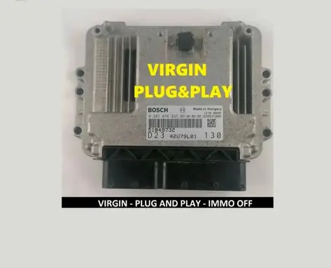 Fiat Ducato Engine control unit/module ECU 51849732 0281016051 42U79L01