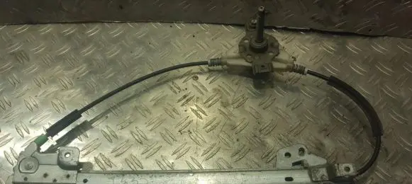 Front door window regulator with motor
