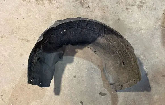 BMW 4 G22 G23 G24 G26 Rear arch fender liner splash guards 