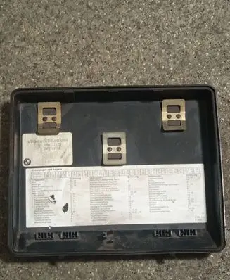 Fuse box cover
