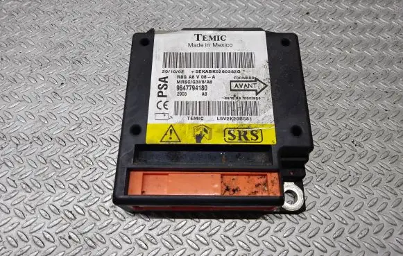 Citroen C3 Airbag control unit/module 9647794180