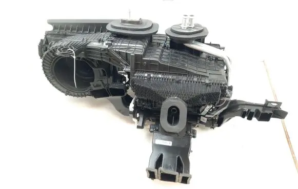 Interior heater climate box assembly