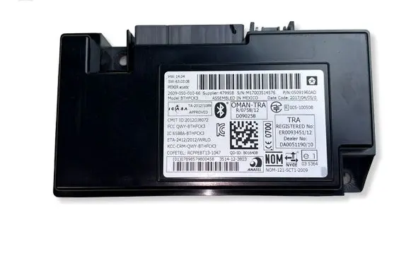 Jeep Wrangler Bluetooth control unit module 05091960AD