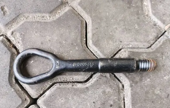 Skoda Fabia Mk3 (NJ) Towing hook eye 6V0805615