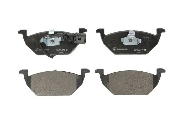 Volkswagen Golf VI Brake pads (front) LP1514