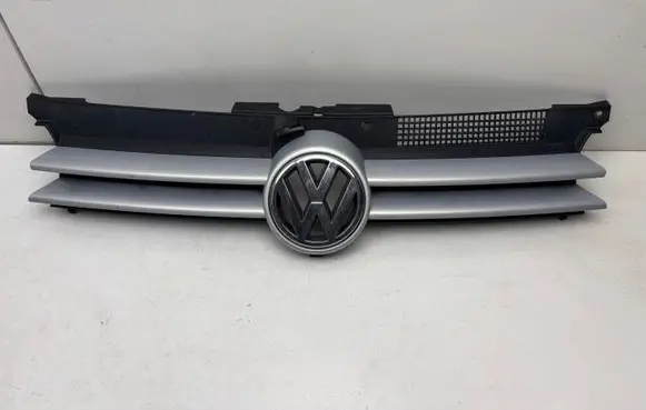 Volkswagen Golf IV Front bumper upper radiator grill 1J0853655G 1J0853651H
