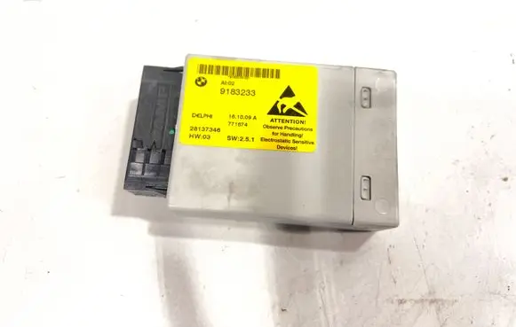 BMW 5 E60 E61 Center console control module 9183233