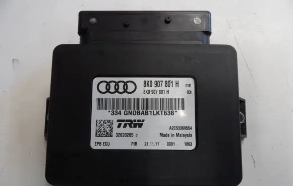 Audi A5 8T 8F Hand brake control module 8K0907801H A2C53369554
