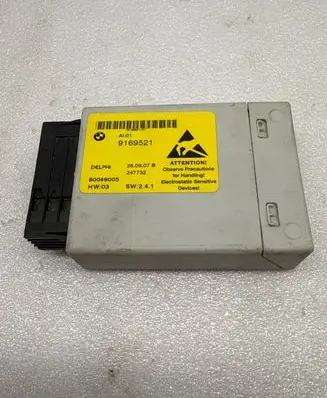 BMW 5 E60 E61 Central console control unit 9169521 80049005 247732