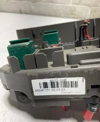 BMW X5 E70 Fuse box set B010110100 6980177 86945151