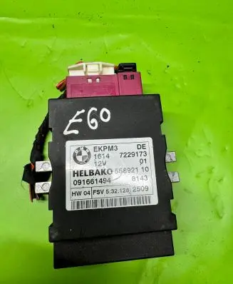 Fuel injection pump control unit/module