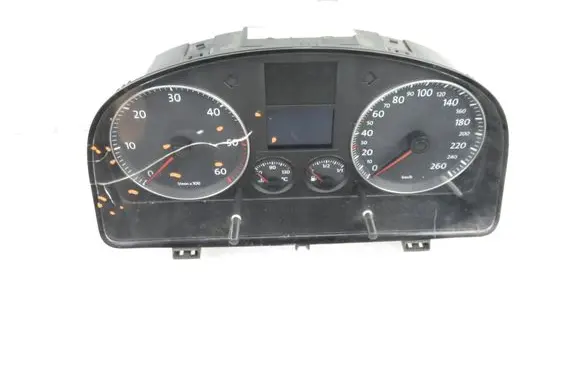 Volkswagen Touran I Speedometer (instrument cluster) 1T0920860A