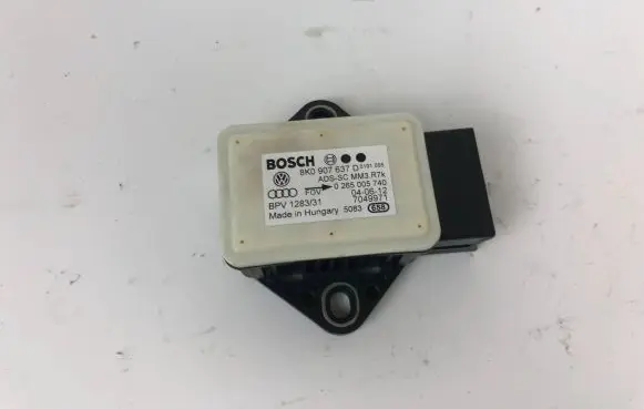 Audi A4 S4 B8 8K ESP acceleration yaw rate sensor 8K0907637D 7049971 0265005740