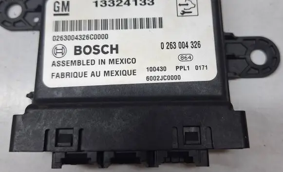 Opel Zafira B Parking PDC control unit/module 13324133 0263004326 6002JC0000