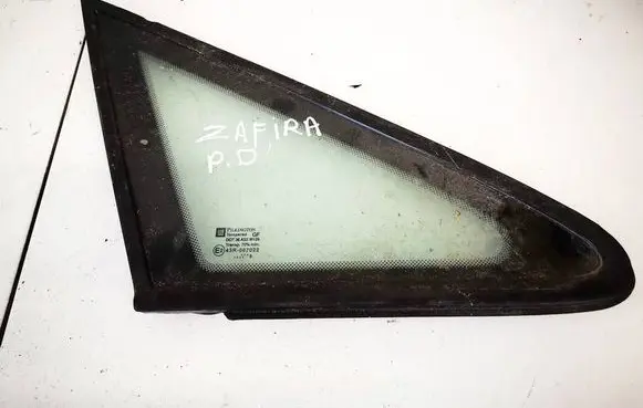 Opel Zafira B Front triangle window/glass as2